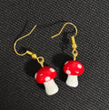 Aretes estilo honguitos