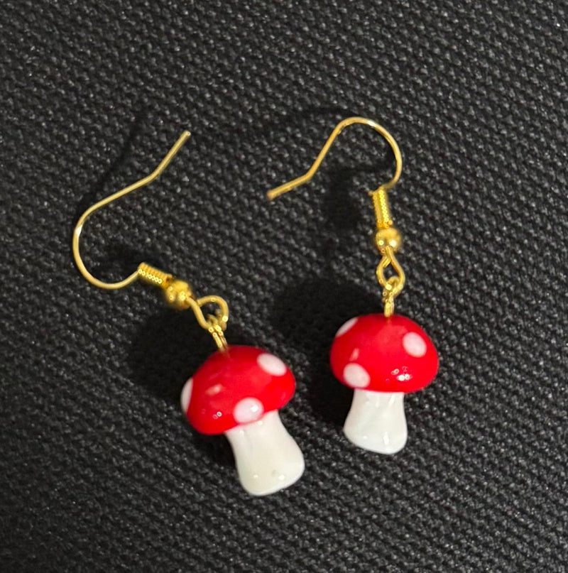 Aretes estilo honguitos